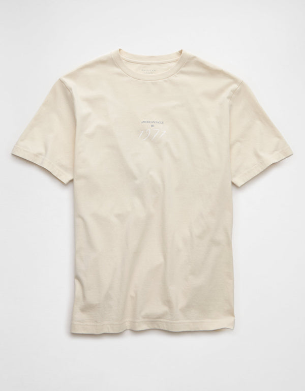 Camiseta con Gráfico Ae - Caqui