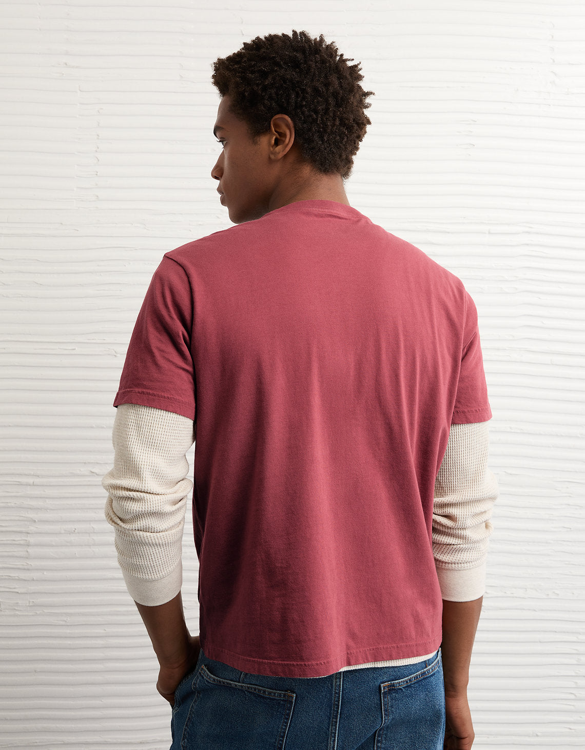 Camiseta gráfica de Ae - Rojo 0181_4872_600_ob