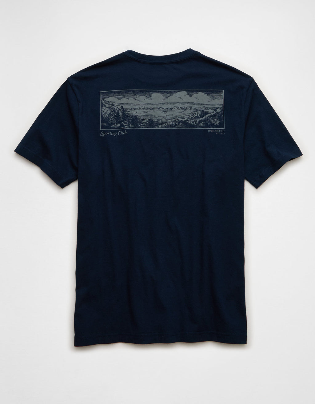 Camiseta Gráfica con Logo Ae - Naval 0181_4873_410_b