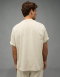 Camiseta Oversized con Gráfico Ae - Gris 0181_4887_092_ob