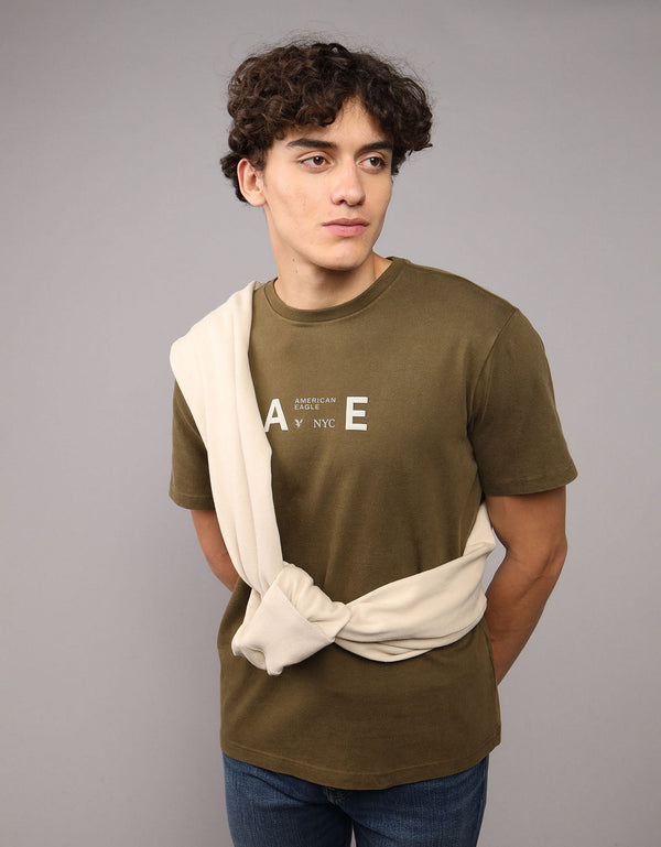 Camiseta gráfica con logotipo icónico Ae - Generico