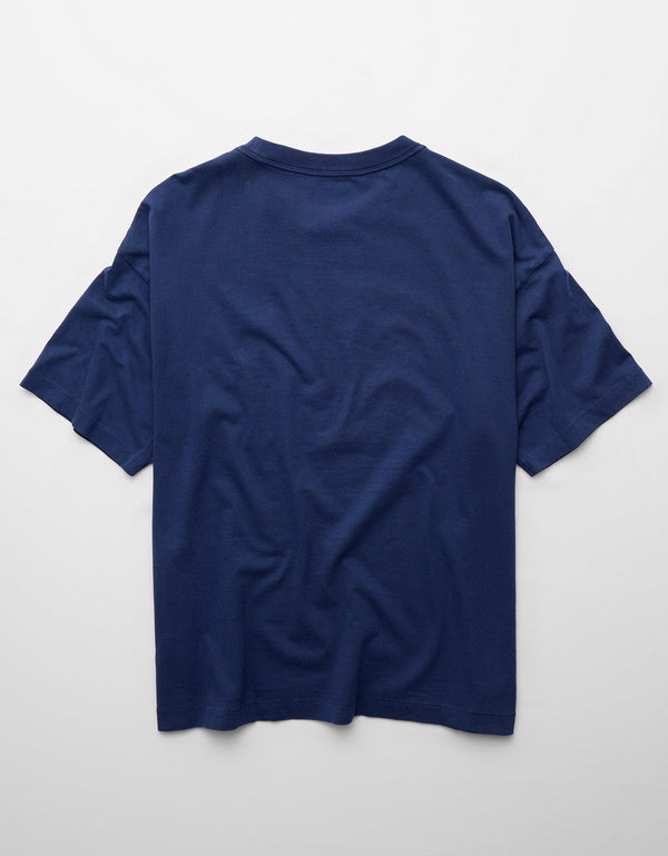 Camiseta Gráfica con Logo Ae Relaxed - Azul