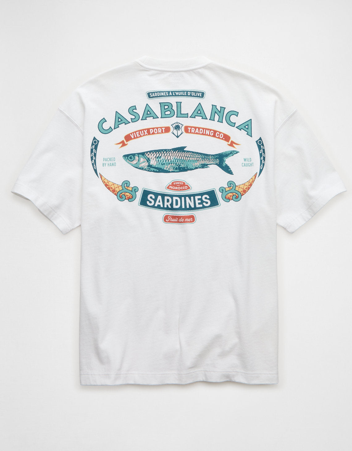 Camiseta Gráfica de Destino Boxy Ae - Blanco 0181_5688_100_b