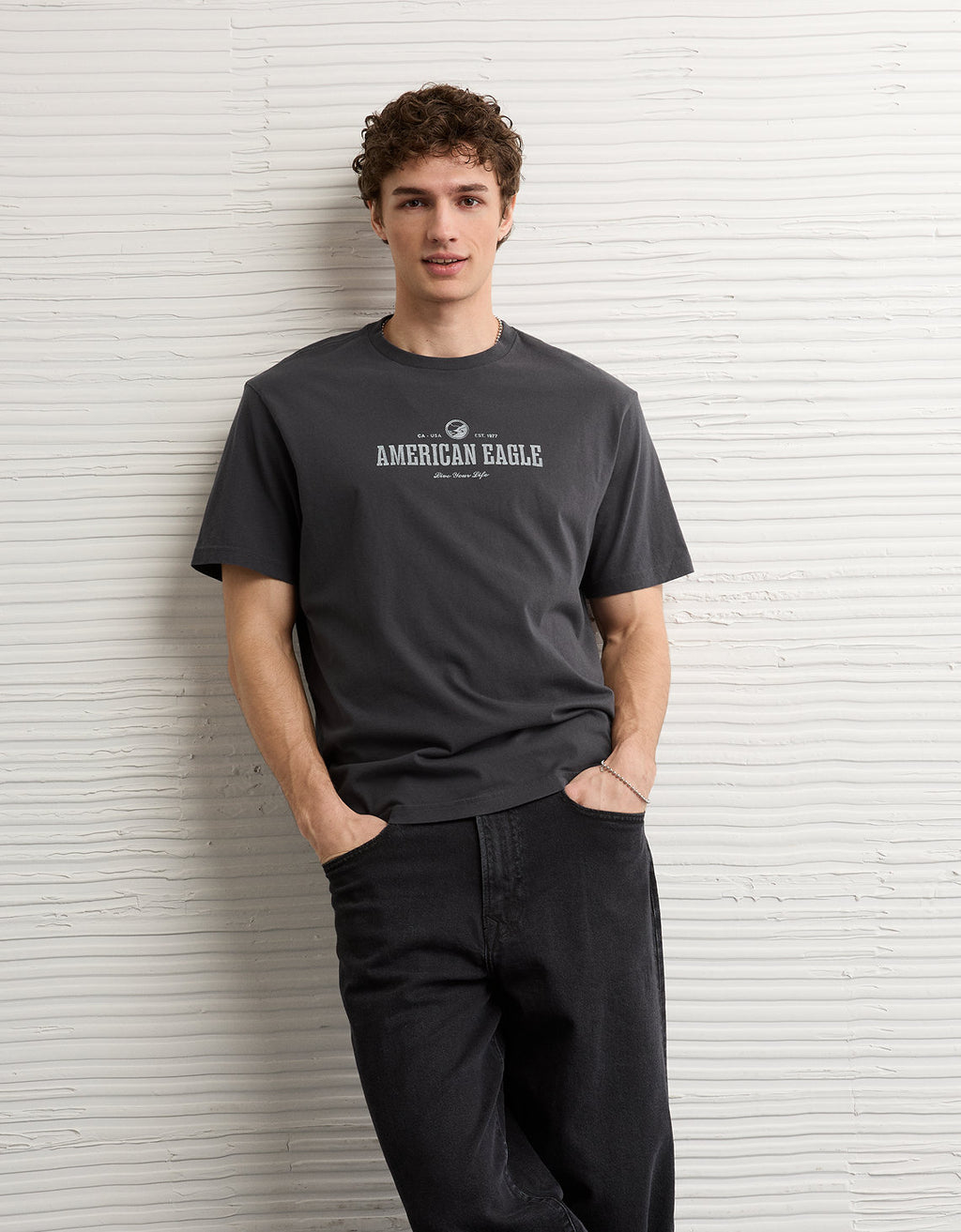 Camiseta Gráfica con Logo Ae - Generico 0181_5726_044_os