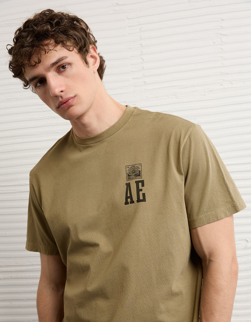 Camiseta Gráfica con Logo Ae - Generico 0181_5727_309_d2