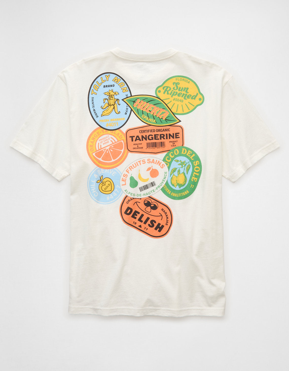 Camiseta con Gráfico Ae - Blanco 0181_5765_100_b