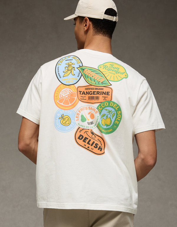 Camiseta con Gráfico Ae - Blanco