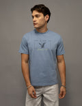 Camiseta gráfica de ajuste estándar Ae - Azul 0181_5911_400_of