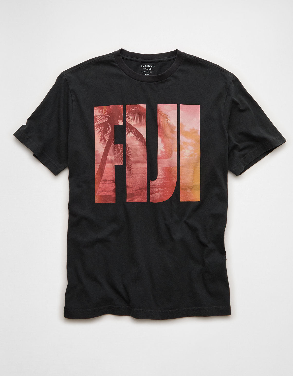 Camiseta Gráfica de Destino Ajuste Estándar Ae - Gris 0181_5912_023_f