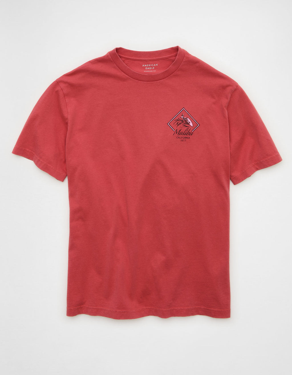 Camiseta Gráfica de Destino Ajuste Estándar Ae - Rojo 0181_5912_608_f
