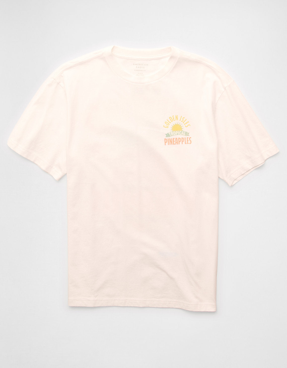 Camiseta Gráfica de Destino Ajuste Estándar Ae - Blanco 0181_5913_110_f