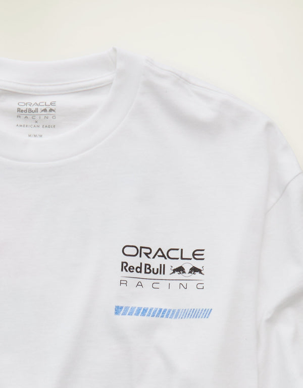 Camiseta gráfica de ajuste holgado Oracle Red Bull Racing x ae - Blanco
