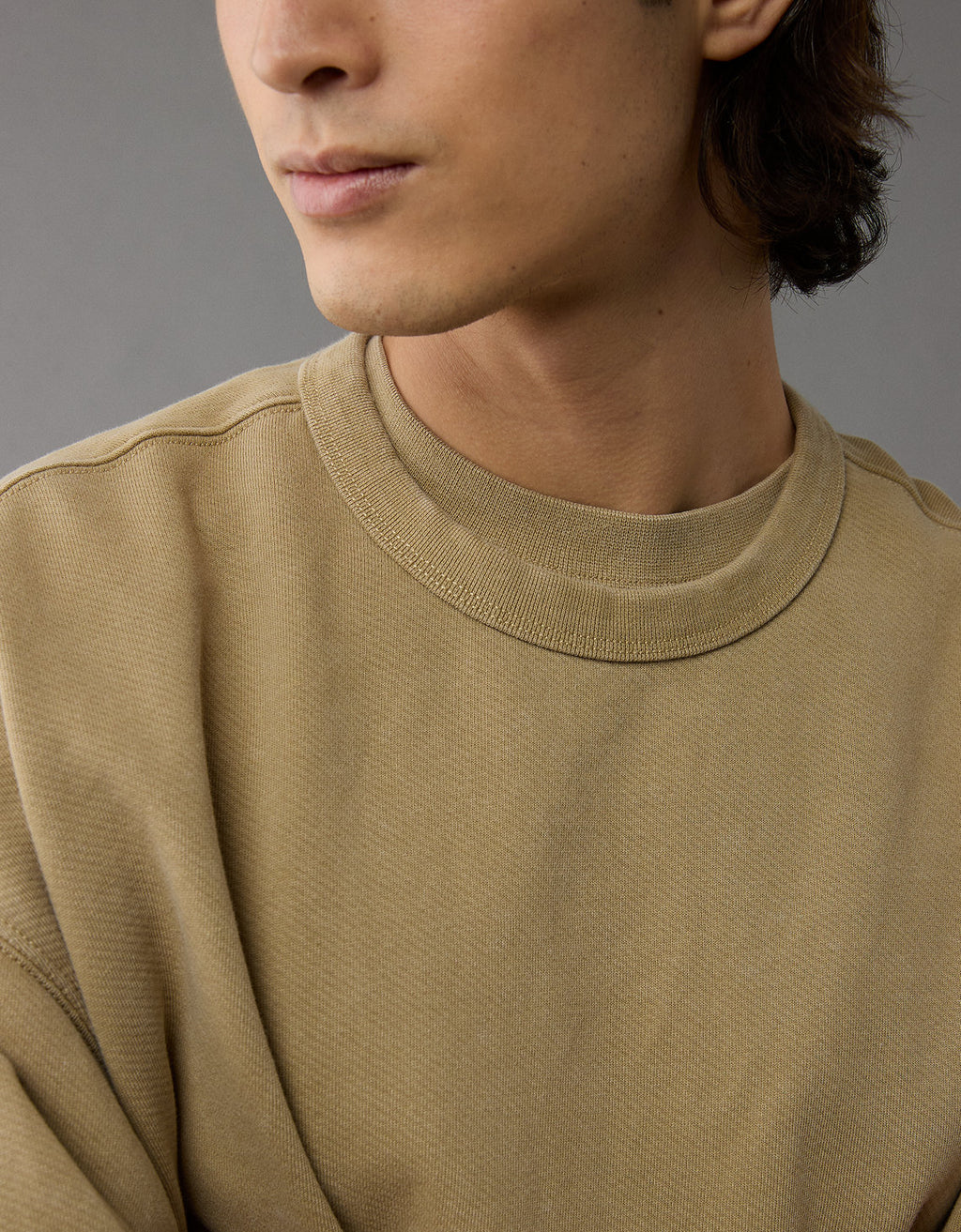 Buzo cuello redonde de Hombre - café 0191_2486_212_d2
