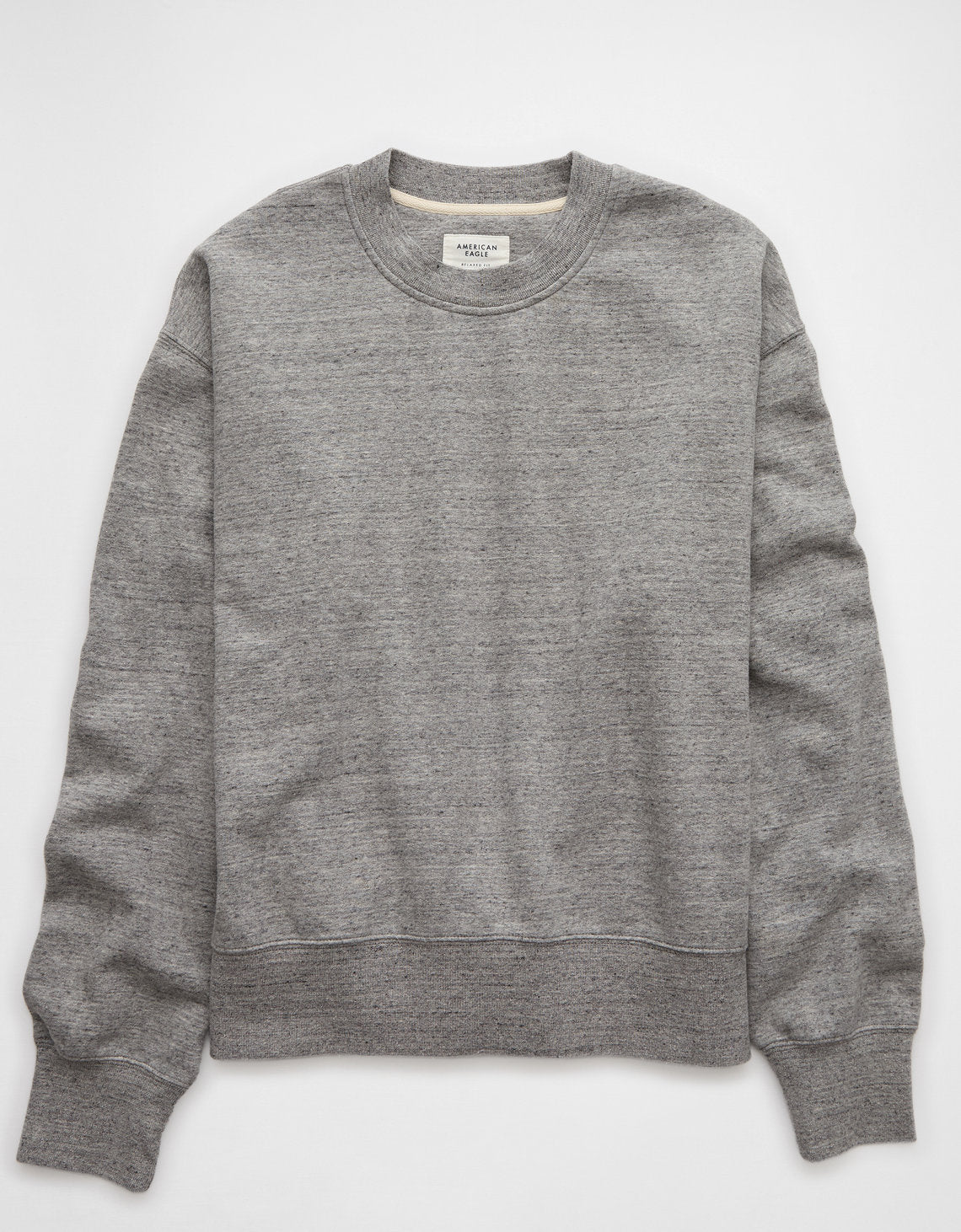 Suéter Cuello Redondo Manga Larga Hombre AE - Gris 0191_2510_012_f