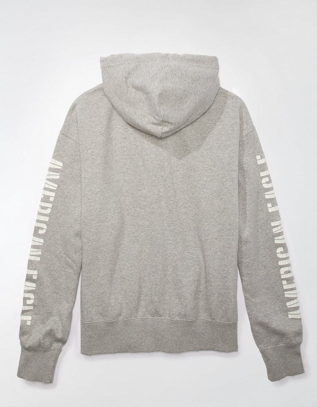 Buzo con capucha Ae Ultra Soft con estampado tipográfico - Gris 0193_2217_069_b