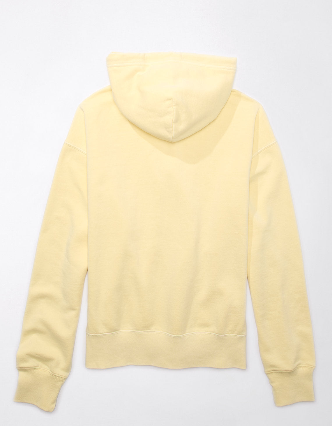 Buzo con capucha Ae Ultra Soft con estampado tipográfico - Amarillo 0193_2220_716_b