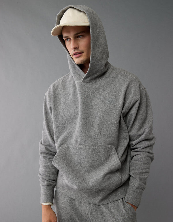 Buzo con capucha de hombre AE - Gris