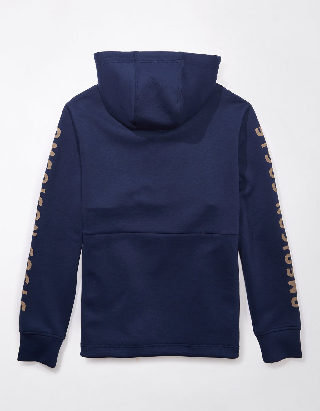 Buzo AE con capucha manga larga con estampados para hombre - Azul 0195_2284_405_b
