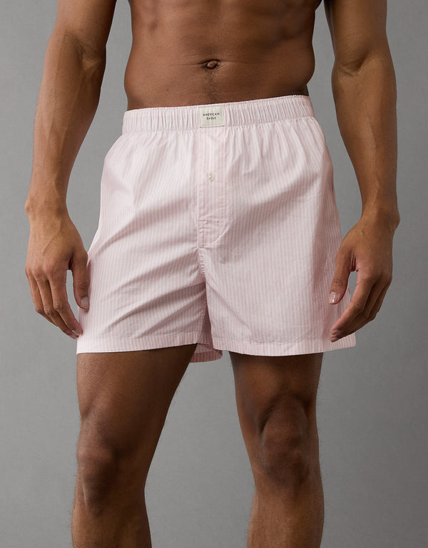 Bóxer de Cuadros Hombre AE - Rosa
