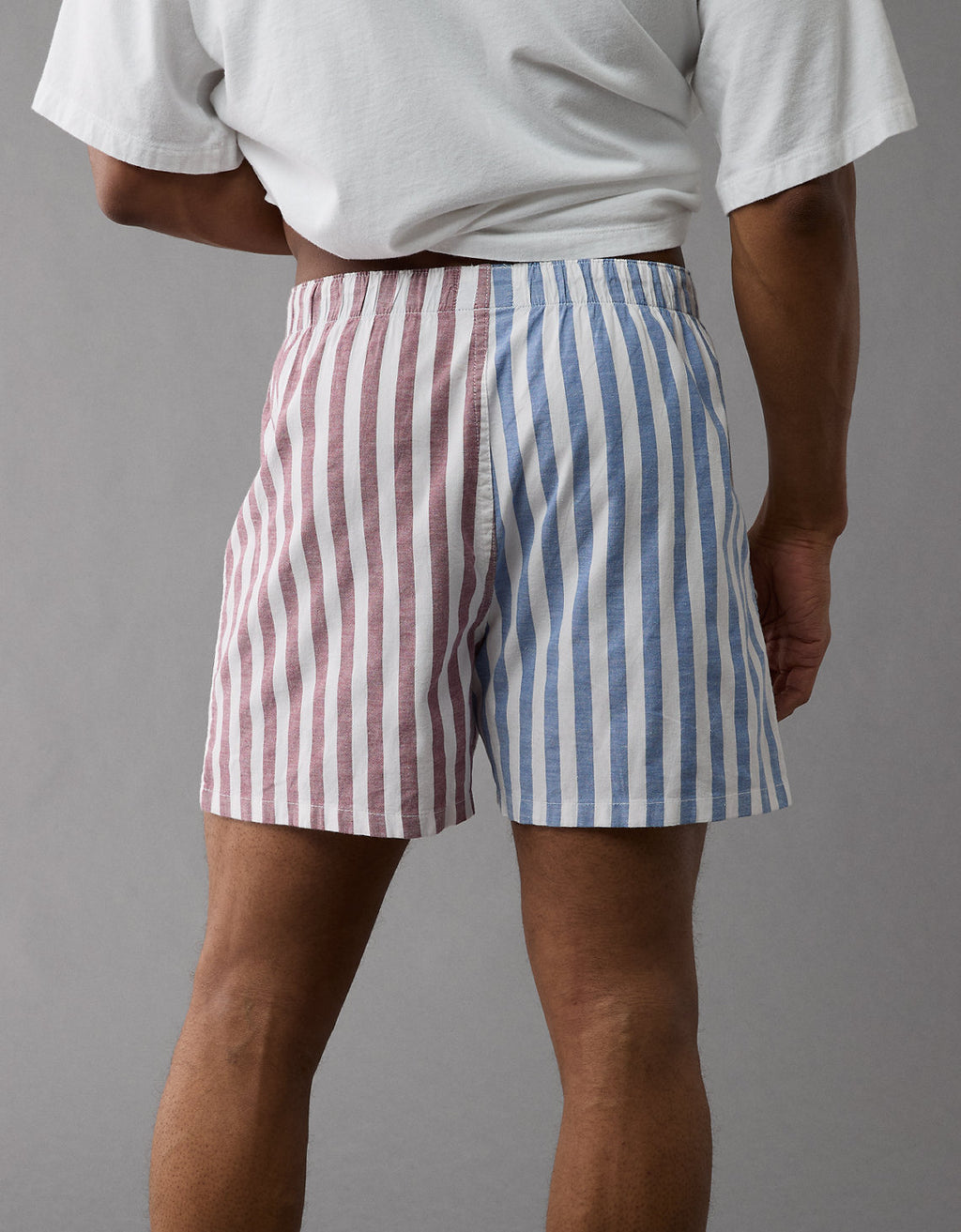 Bóxer AE de rayas para hombre - Azul 0220_0015_402_ob