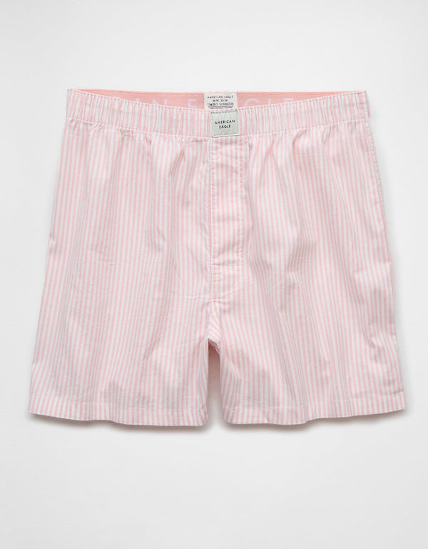 Bóxer AE de rayas para hombre - Rosa