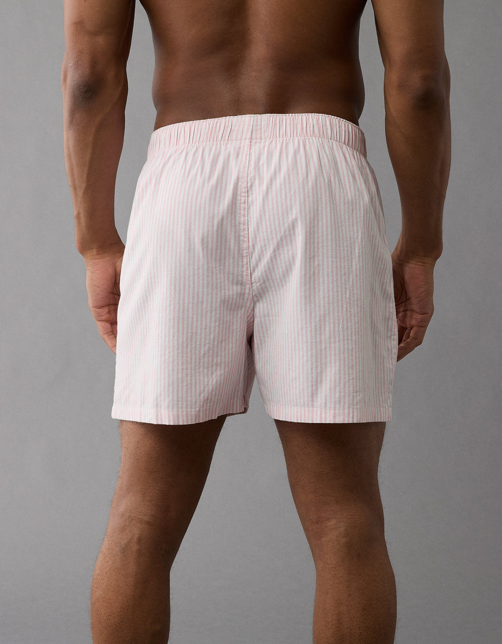 Bóxer AE de rayas para hombre - Rosa 0220_0016_615_ob