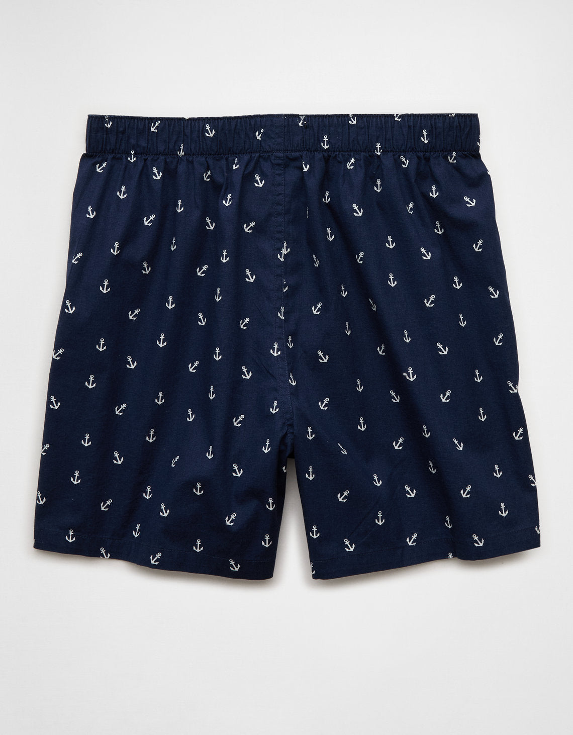 Bóxer corto elástico con anclas para hombre de Aeo - Azul 0220_0101_410_b