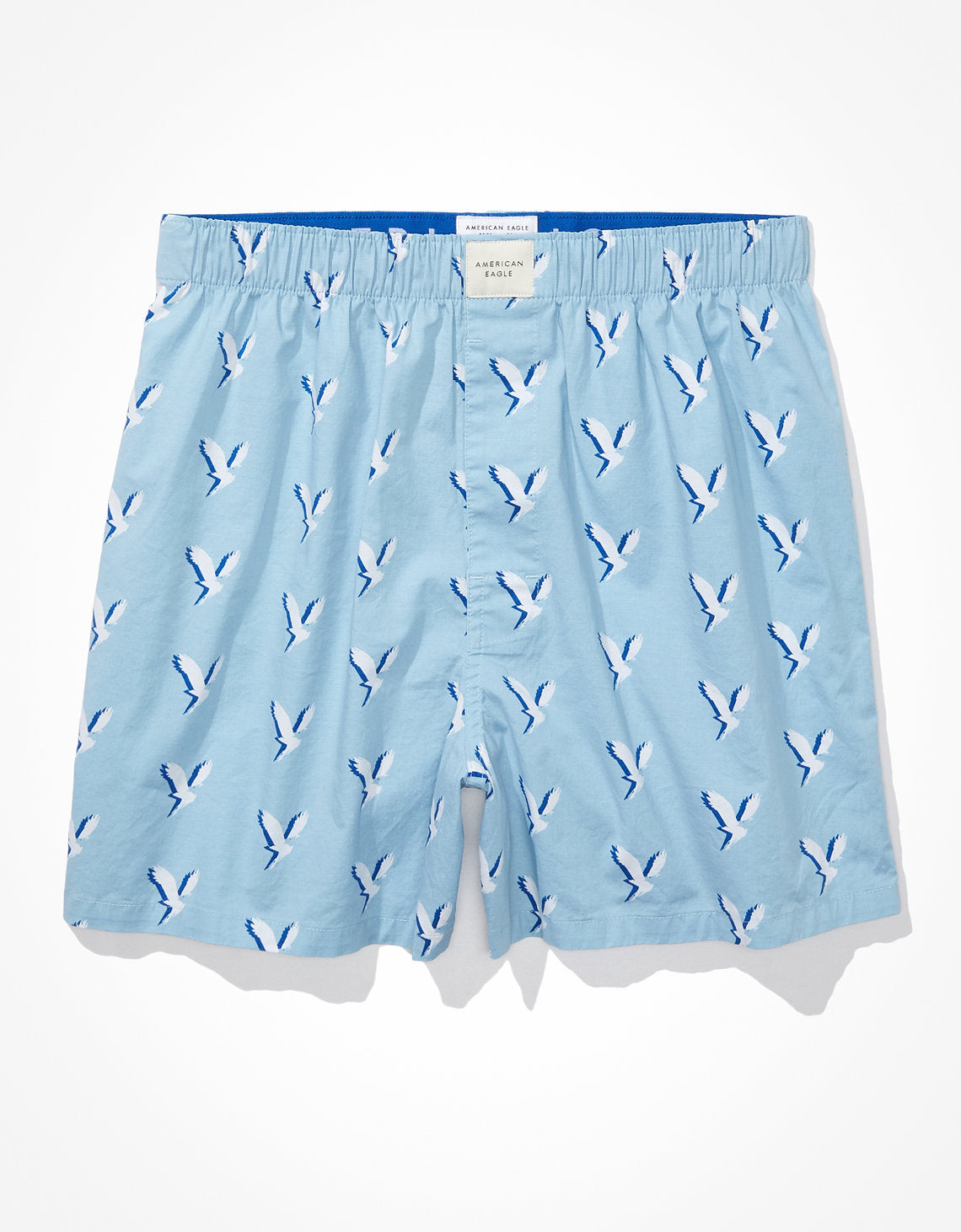 Bóxer Short Aeo con Stretch con Águilas - Azul 0220_1452_400_f