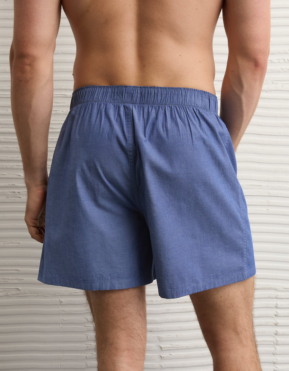Bóxer corto elástico para hombre de Aeo - Azul 0220_3819_523_ob