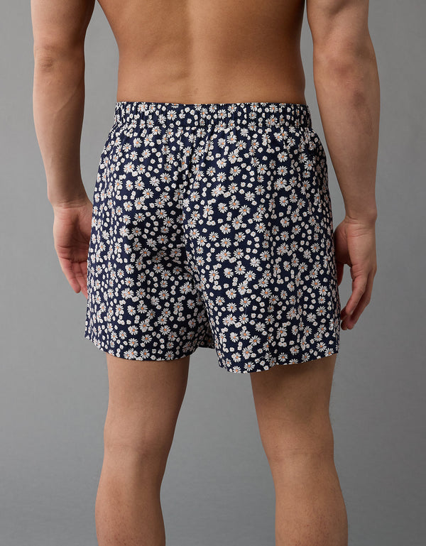 Bóxers Aeo estampado con stretch - Azul