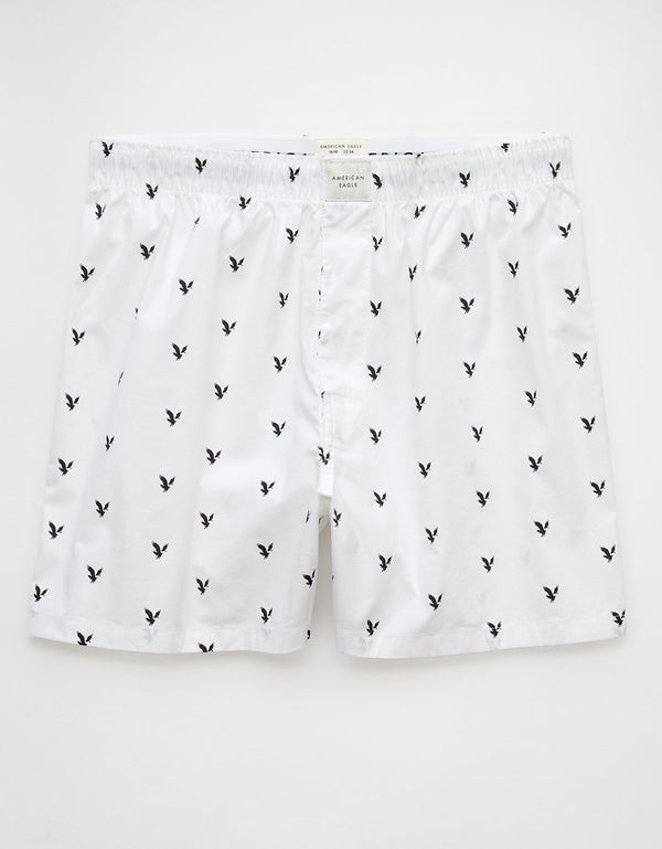 Bóxer con estampado Hombre AE - Blanco