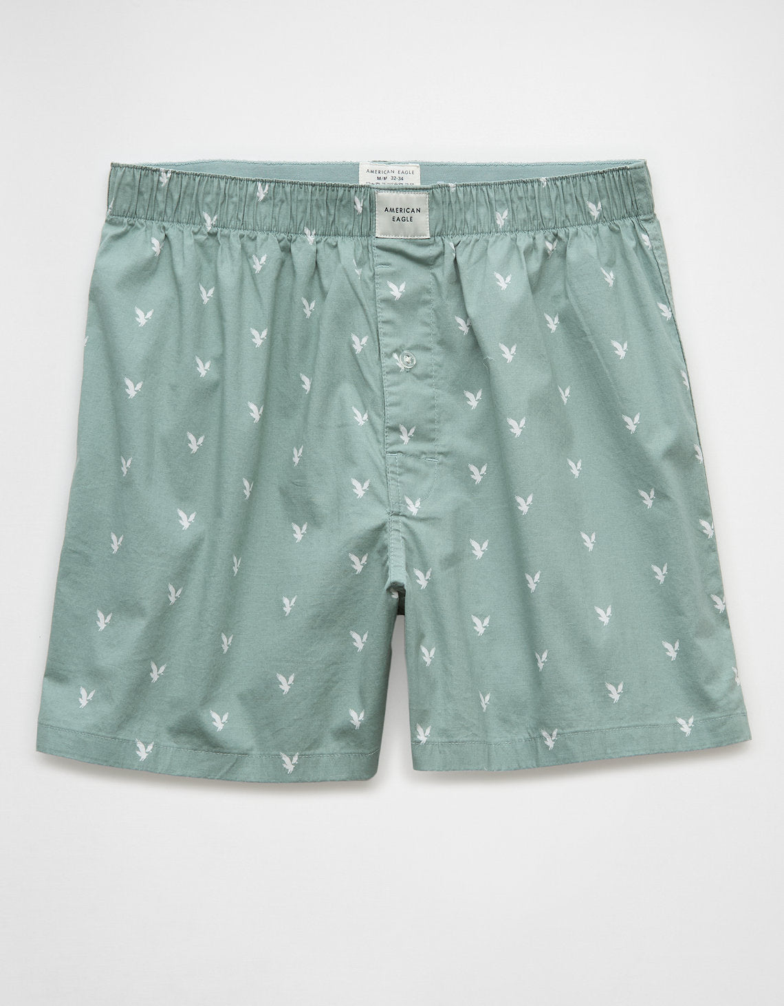 Bóxer con estampado Hombre AE - Verde 0220_4800_333_f