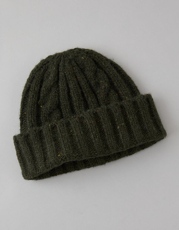 Gorro de Punto Grueso con Trenzas Ae - Generico