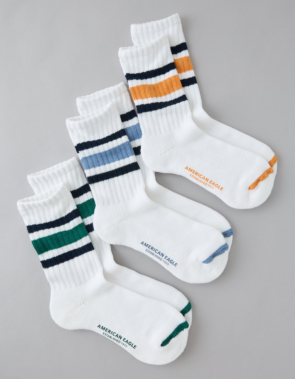 Pack de 3 medias de reyas Ae - Blanco 0225_8657_100_f