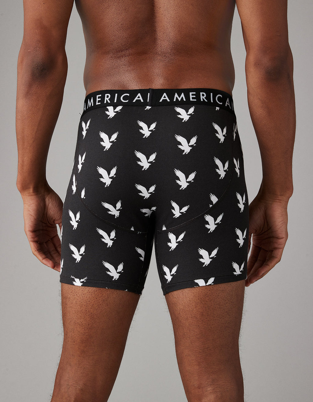 Bóxer AE con águilas estampadas 6 - Negro 0235_3992_001_ob