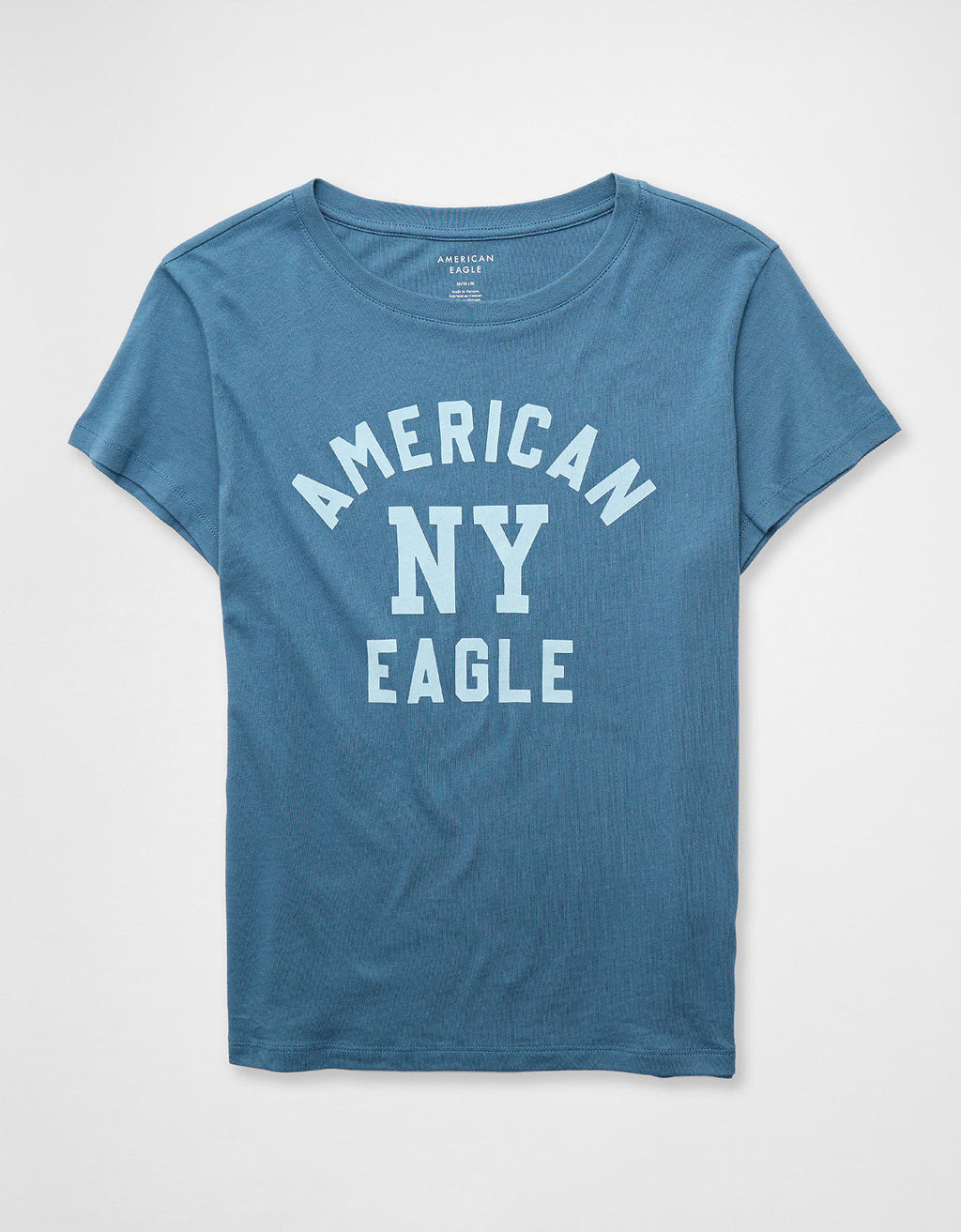 Camiseta Gráfica de Marca Ae - Azul 0300_1150_410_f