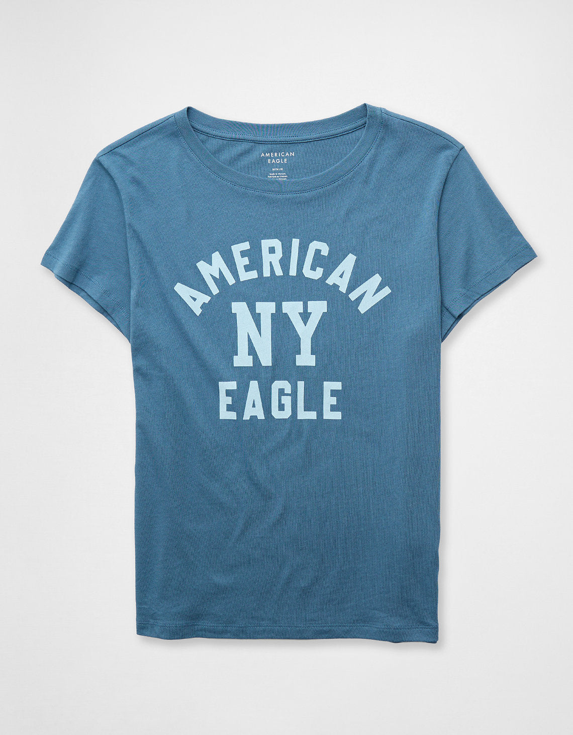 Camiseta Gráfica de Marca Ae - Azul 0300_1150_410_f