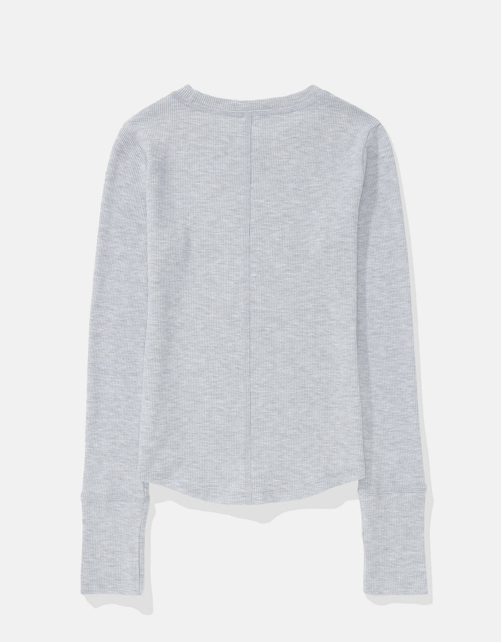 Camiseta Manga Larga Ae - Gris 0300_1377_005_b