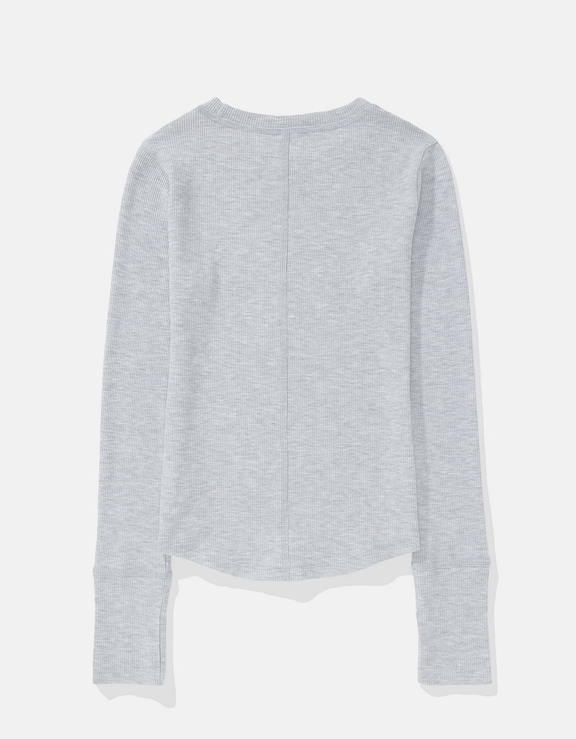 Camiseta Manga Larga Ae - Gris 0300_1377_005_b
