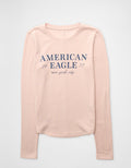Camiseta Manga Larga Ae - Rosa 0300_1386_610_f