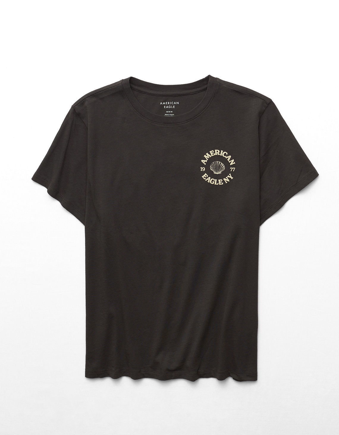 Camiseta de Lujo Cotidiano AE - Negro 0300_1611_094_f