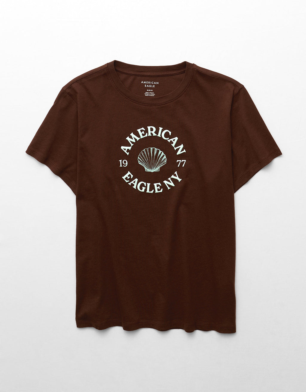Camiseta de Lujo Cotidiano AE - Café 0300_1611_285_f