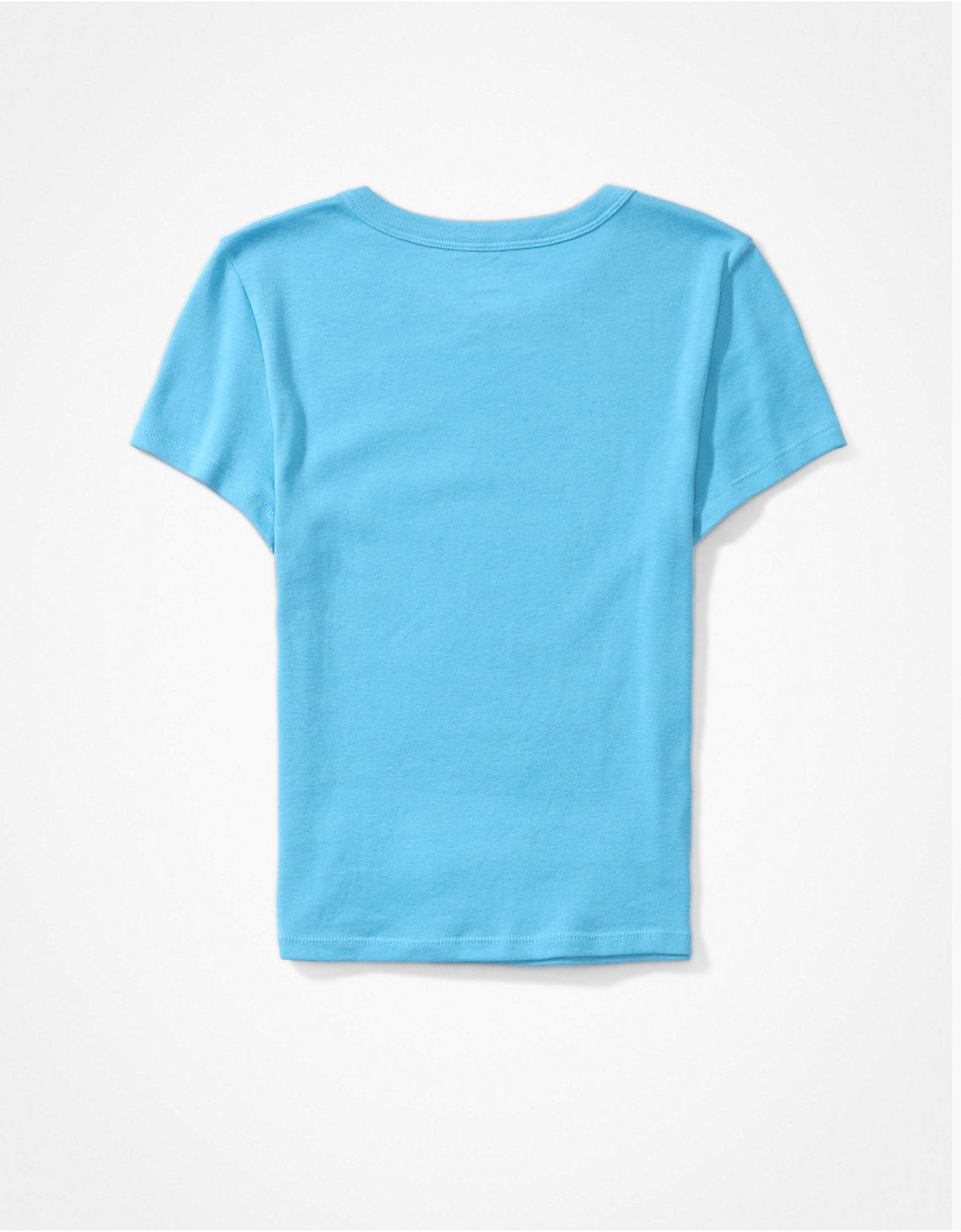 Polera AE gráfica con corte ajustado - Rosa 0300_8843_547_b