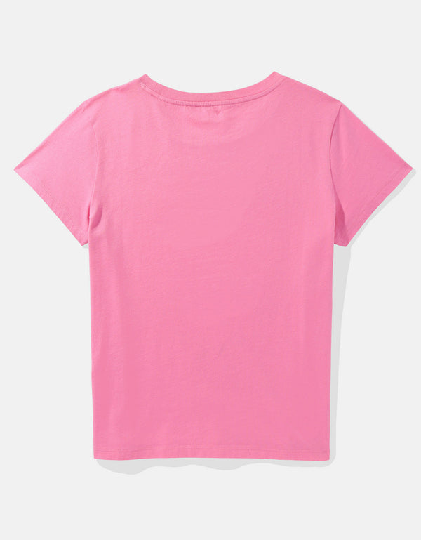 Camiseta AE gráfica con corte ajustado - Rosa