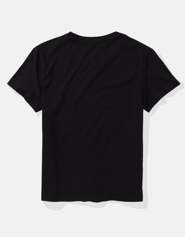 Camiseta AE gráfica con corte ajustado - Negro