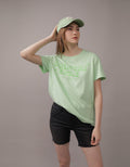 Camiseta AE gráfica con corte ajustado - Verde 0300_9514_300_of
