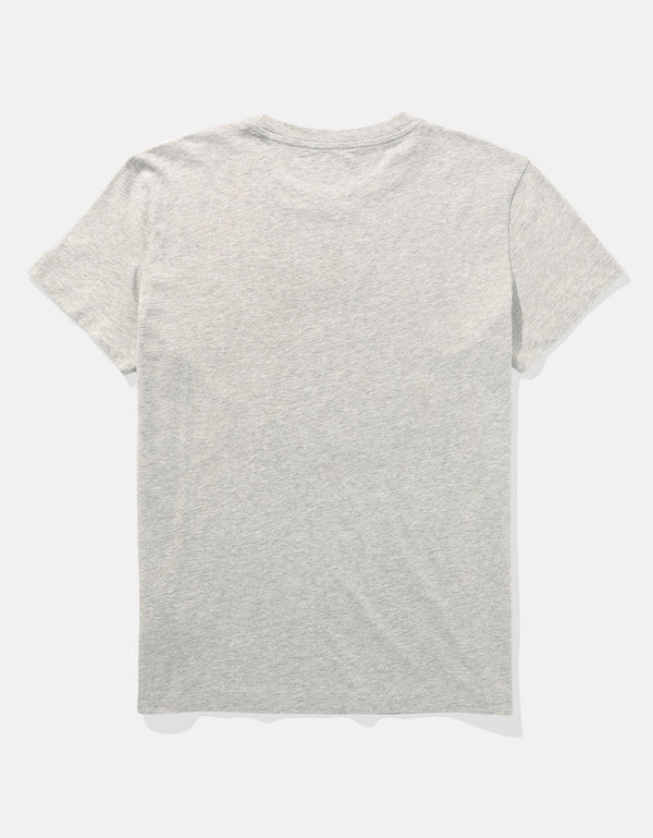Camiseta con Gráfico Manga Corta Mujer AE - Gris