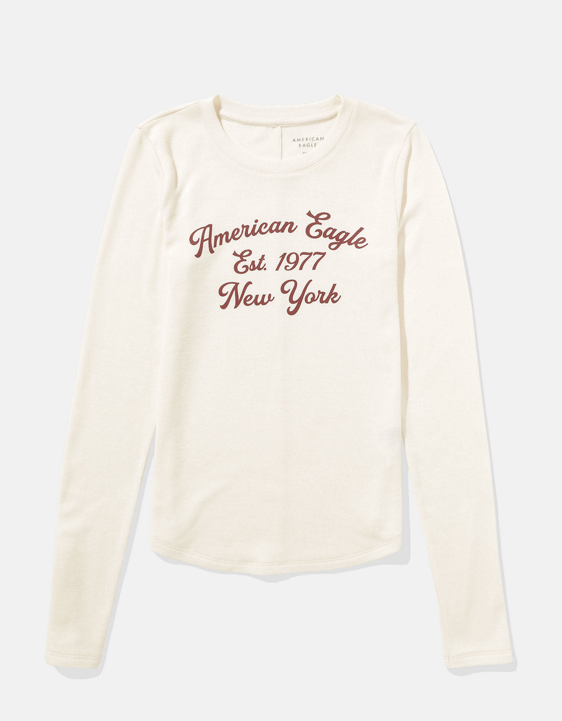 Camiseta cuello redondo Manga Larga con gráfico Mujer AE - Generico 0300_9751_106_f