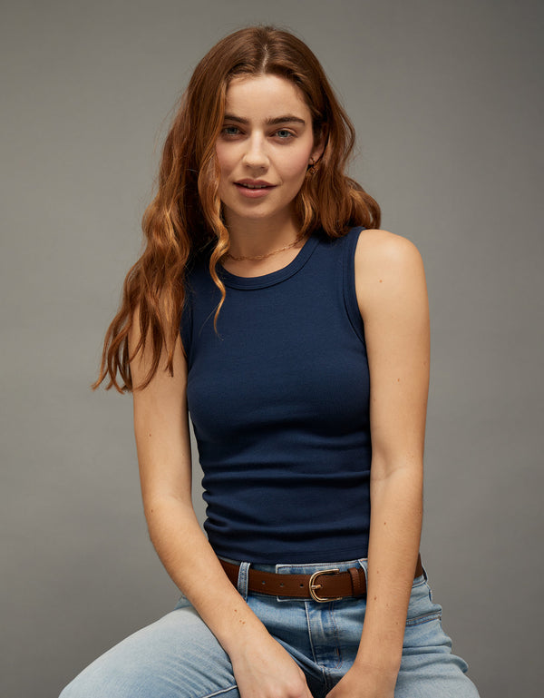 Tank Top Main Squeeze Ae - Azul