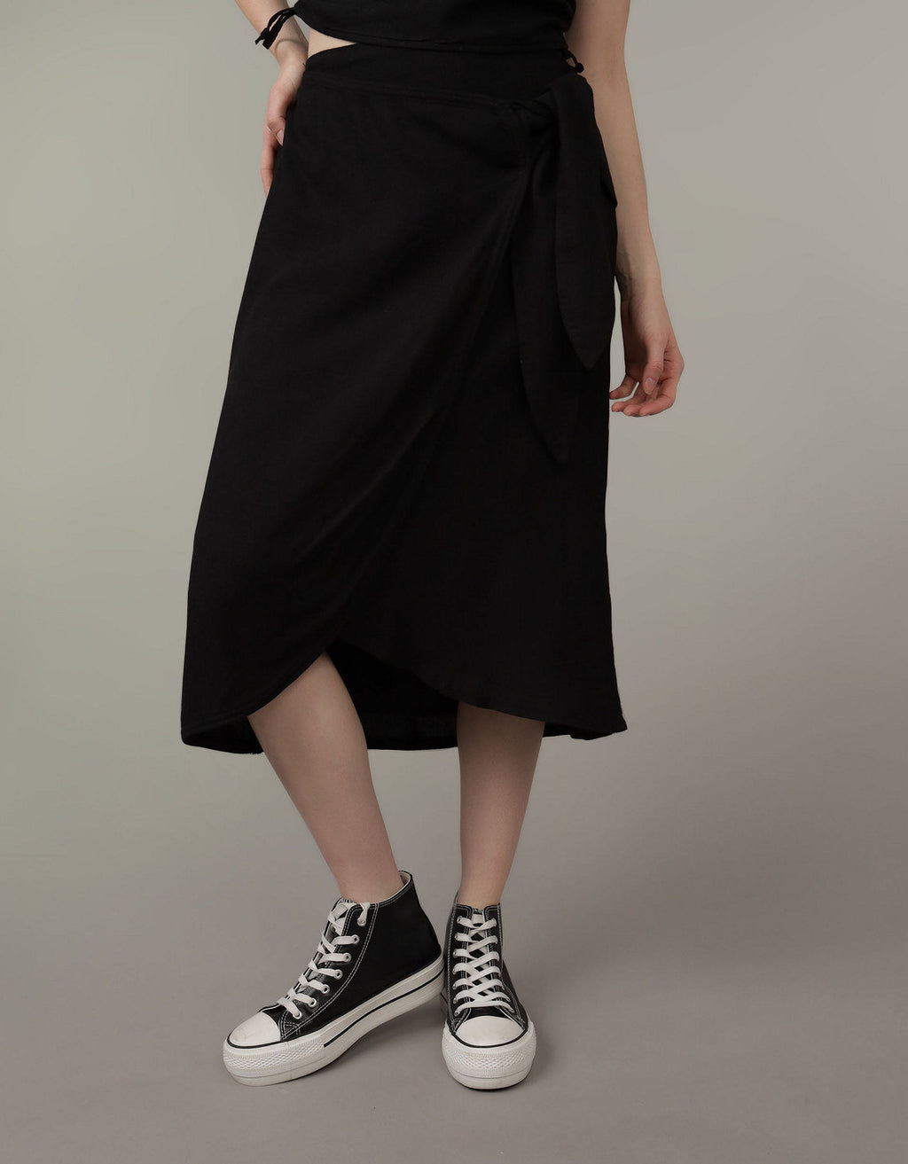 Falda corta Ae - Negro 0313_4823_001_of